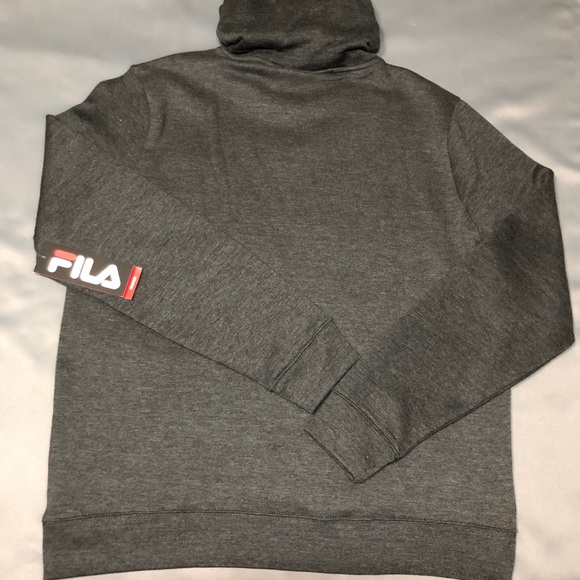 Fila Men's Sweatshirt Hoodie With Drawstring Athletic Performance Training L NWT - Picture 11 of 13